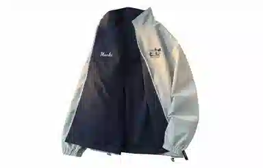 王者荣耀 梦奇款 双面穿拼接美式嘻哈街头撞色高街字母趣味卡通印花立领户外防风休闲宽松舒适飞行员教练夹克外套 男女同款