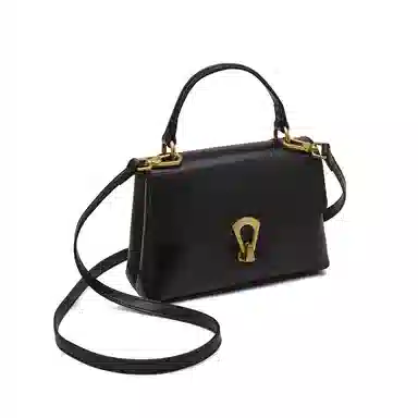 老人头 百搭 牛皮 斜挎手提包 常规 女款 多色