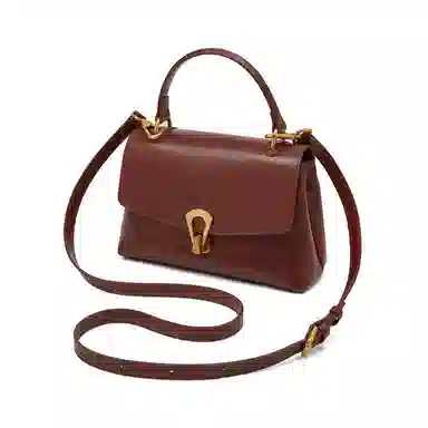 老人头 百搭 牛皮 斜挎手提包 常规 女款 多色