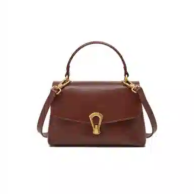 老人头 百搭 牛皮 斜挎手提包 常规 女款 多色