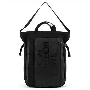 The North Face Logo Zipper Bag Black