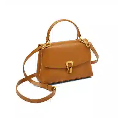 老人头 百搭 牛皮 斜挎手提包 常规 女款 多色