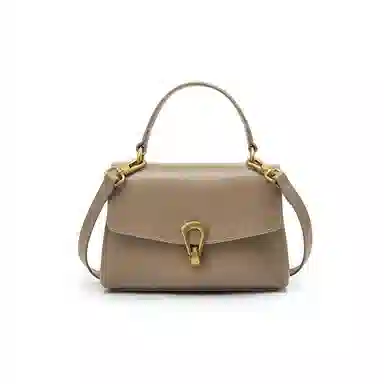 老人头 百搭 牛皮 斜挎手提包 常规 女款 多色