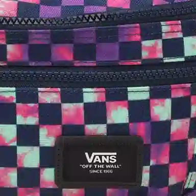 Vans Tie-Dye Checkerboard Waist Bag Purple