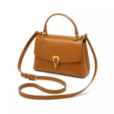 老人头 百搭 牛皮 斜挎手提包 常规 女款 多色