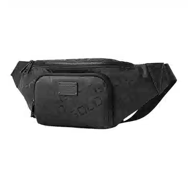 GOLDLION Business Casual Waist Bag Medium Black