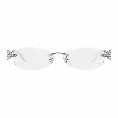 GENTLE MONSTER Silver Optical Frame