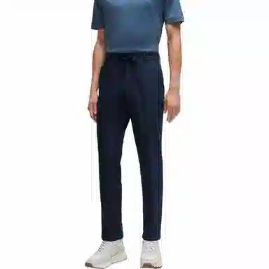 HUGO BOSS Slim-Fit Trousers In Wrinkle-Resistant Mesh