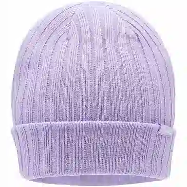 安踏儿童 纯色简约护耳针织保暖加厚防风 腈纶 绒线帽 儿童款