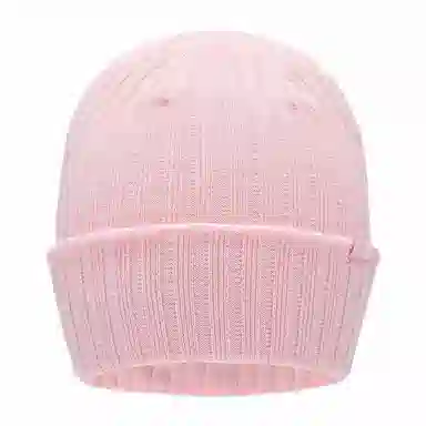 安踏儿童 纯色简约护耳针织保暖加厚防风 腈纶 绒线帽 儿童款