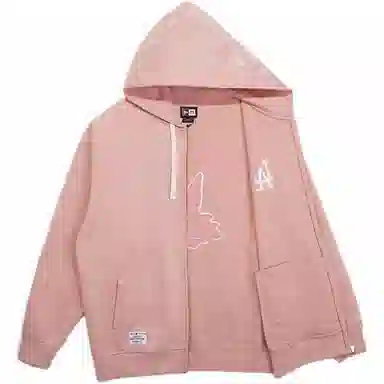New Era x MLB SS25 Dodgers Hoodie Pink
