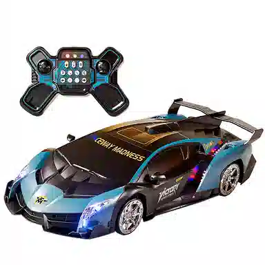 益米 汽车变形机器人 遥控玩具