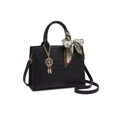 老人头 鳄鱼纹 合成革 手提包 常规 女款 多色