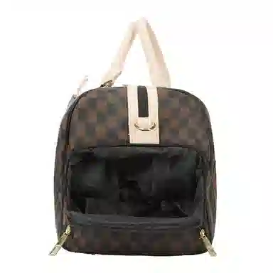 Sprayground PVC Travel Bag Brown