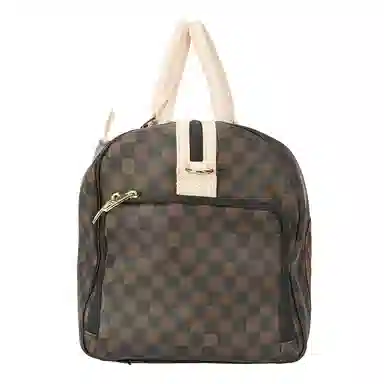 Sprayground PVC Travel Bag Brown