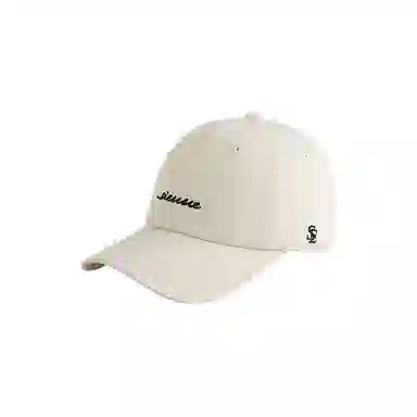 简约时尚百搭潮牌字母刺绣韩版弯檐软顶大头围可调节户外运动休闲遮阳防晒棒球帽 棉 鸭舌帽 男女同款情侣款