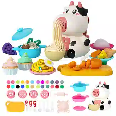 益米 黏土套装  彩泥小猪面条机 玩具
