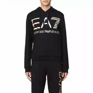 Emporio Armani EA7 Hoodie Black