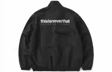 Thisisneverthat Logo Print Jacket Black