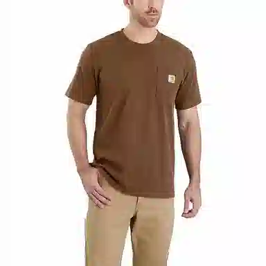 Carhartt 103296 HEAVYWEIGHT SHORT-SLEEVE POCKET T-SHIRT T RELAXED FIT