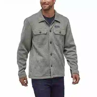 patagonia Better Sweater Shirt Jacket Logo