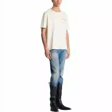 BALMAIN FW23 Signature Western T-Shirt T