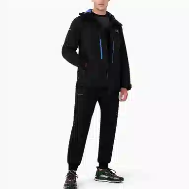 Emporio Armani EA7 Hoodie Jacket Black