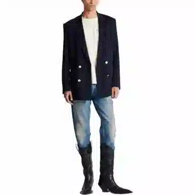 BALMAIN FW23 Signature Western T-Shirt T