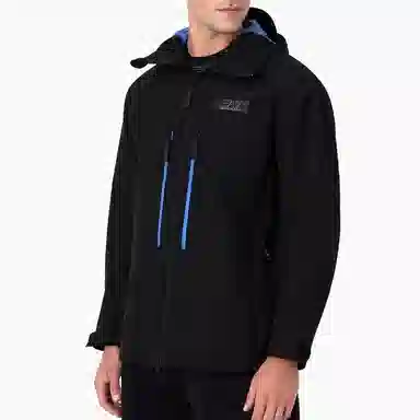 Emporio Armani EA7 Hoodie Jacket Black