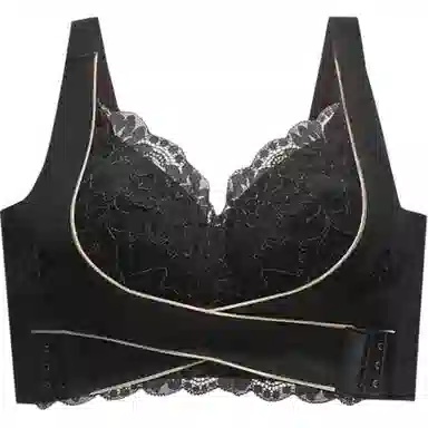 欧迪芬 调整型简约舒适休闲植物花卉文胸 女款