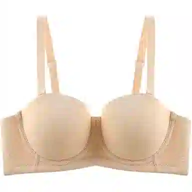 欧迪芬 纯色无痕简约舒适聚拢文胸 女款