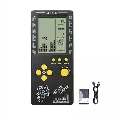 一点潮玩 超大屏俄罗斯方块机 经典怀旧复古可充电游戏机 智能玩具