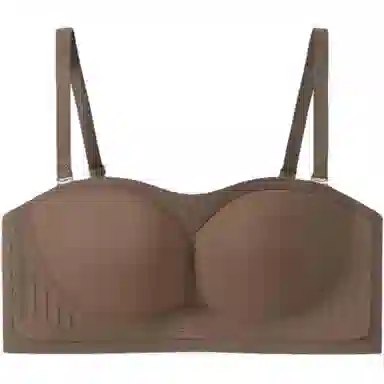 欧迪芬 聚拢无痕纯色舒适休闲文胸 女款