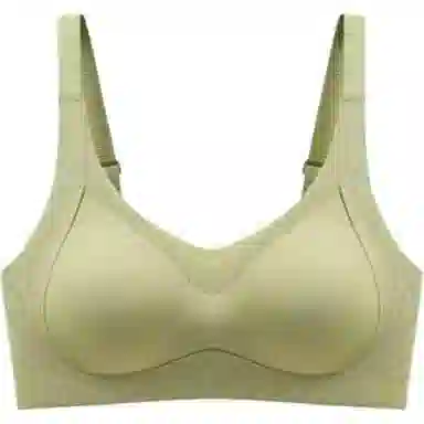欧迪芬 纯色简约舒适无痕聚拢文胸 女款