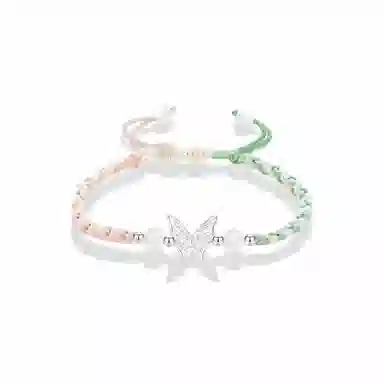 饰伴 玉色生香轻奢新中式国潮简约优雅精致编织 玉髓 玉石手链 男女同款情侣款