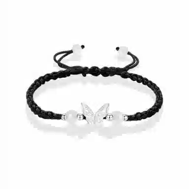 饰伴 玉色生香轻奢新中式国潮简约优雅精致编织 玉髓 玉石手链 男女同款情侣款