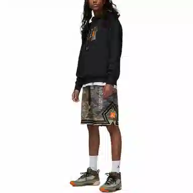 Jordan x UNDEFEATED Hoodie Black