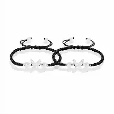 饰伴 玉色生香轻奢新中式国潮简约优雅精致编织 玉髓 玉石手链 男女同款情侣款