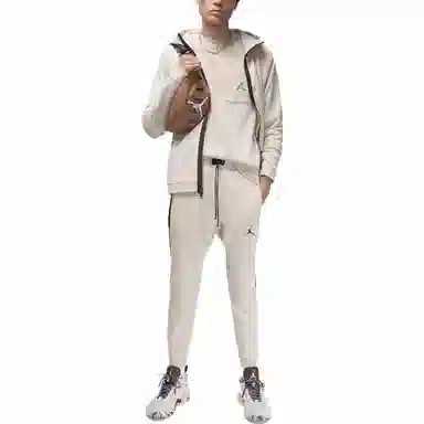 Jordan Logo Print Joggers Purple