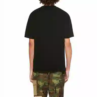 Palm Angels SS21 Burning Smiley Logo T-Shirt Black