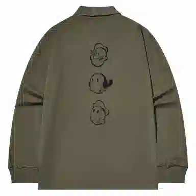 BEASTER x Popeye Polo Shirt Military Green