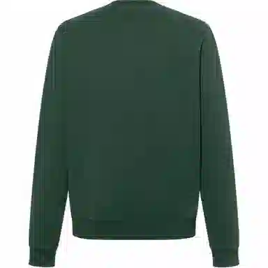 Saint Laurent SS22 Letter Print Crewneck Sweatshirt Green