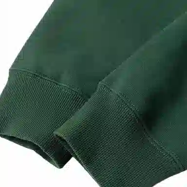 Saint Laurent SS22 Letter Print Crewneck Sweatshirt Green