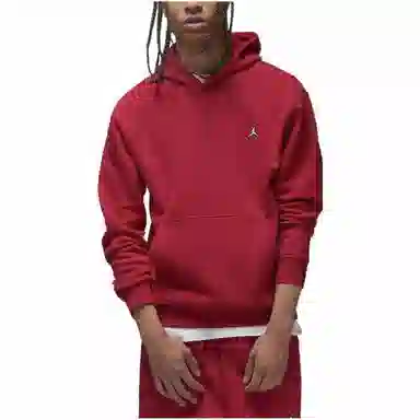 Jordan Logo Hoodie Red