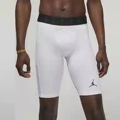 Jordan Sport Dri-FIT Logo Shorts White