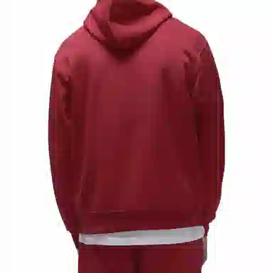 Jordan Logo Hoodie Red