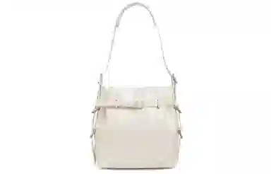 Charles & Keith Crossbody Bag Noir/Cream/Silver