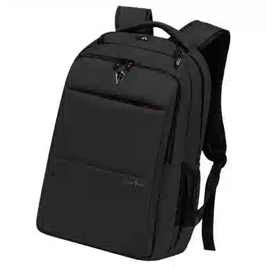 维多利亚旅行者 大容量笔记本电脑轻便商务时尚简约休闲户外通勤出行出差减负耐用日常纯色防泼水 尼龙 双肩包 男款 灰色/黑色