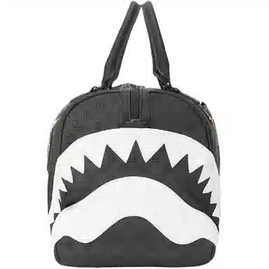 Sprayground Fashion Print PVC Travel Bag Black