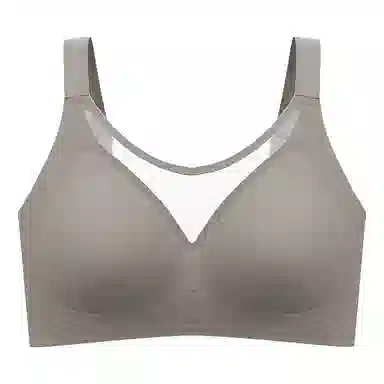 都市丽人 无痕薄款大胸显小聚拢提拉无钢圈收副乳防下垂调整型文胸 女款